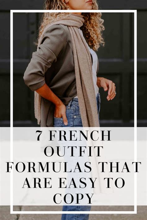 french outfit formulas.